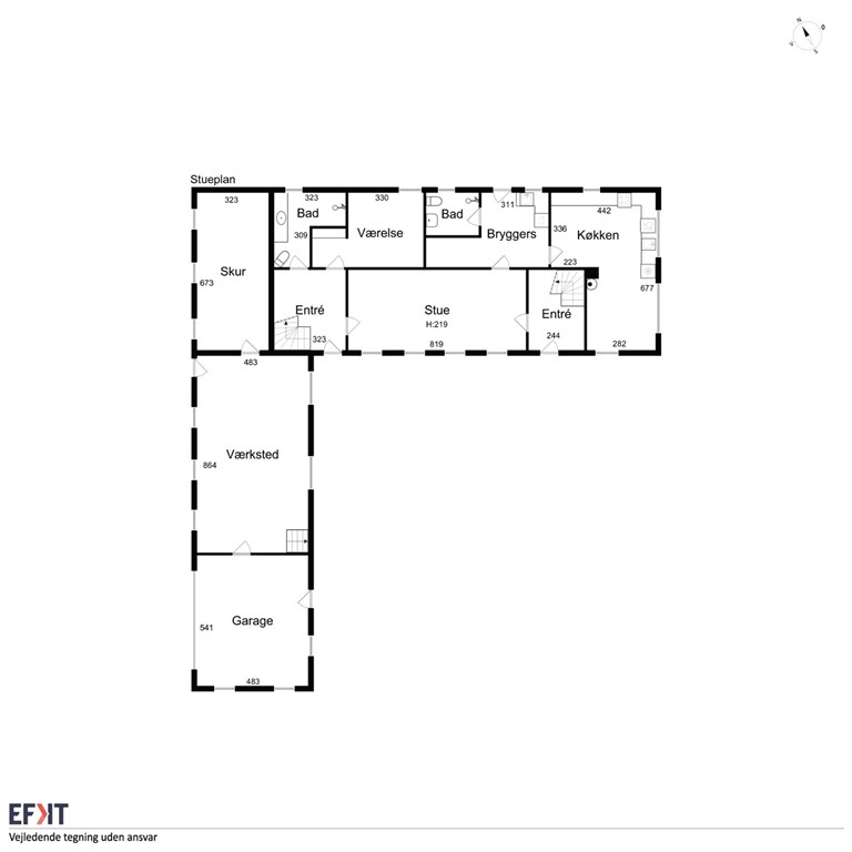 mediumsize floorplan